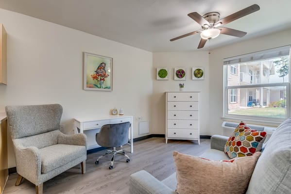 Cozy interior living space with comfortable furniture