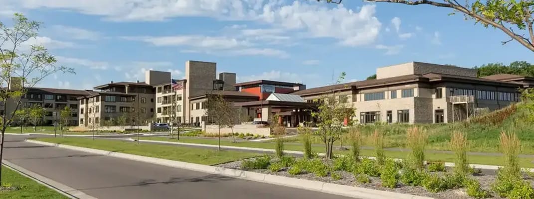 Exterior view of the Trillium Woods facility