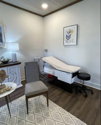 Interior of a medical examination room