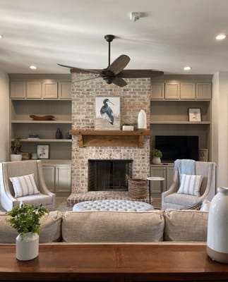 Cozy common area in a senior living facility