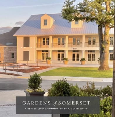 Exterior view of Gardens of Somerset living community