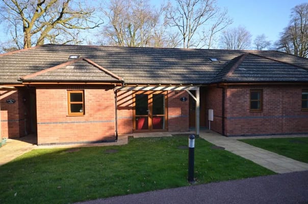 Exterior view of a residential building at Gittisham Hill Park
