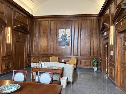 Interior view of a well-furnished common area