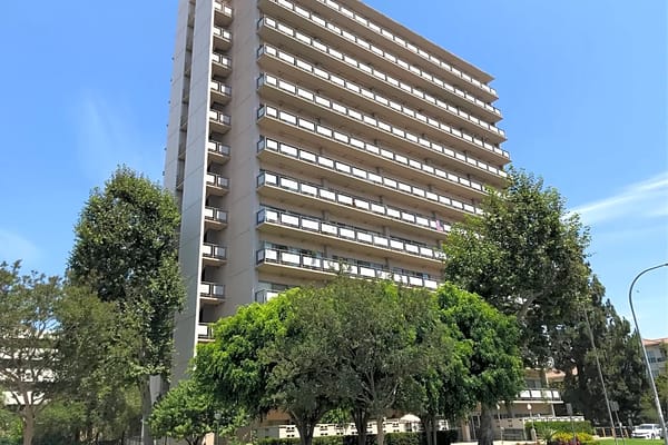 Exterior view of The Concord Pasadena building