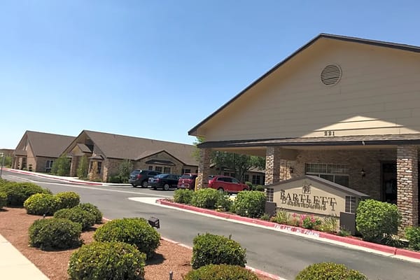 Exterior view of The Bartlett Skilled Nursing Facility