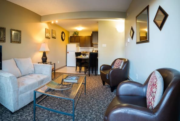 Cozy interior of a resident living space