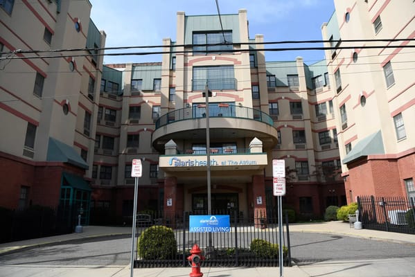 Exterior view of the Alaris Health at The Atrium building