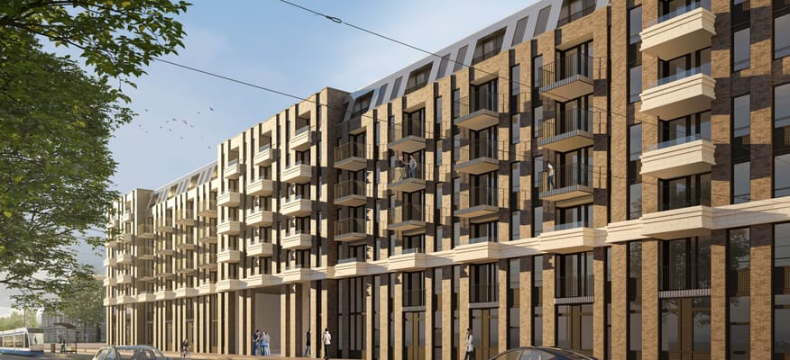 Exterior view of the Amstelring De Nieuwe Sint Jacob building