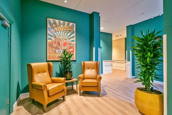 Interior common area with seating and decor