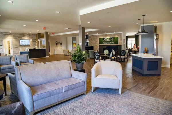 Interior view of Ashford on Broad's common area