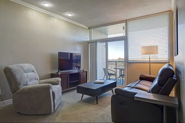 Cozy interior of a resident living room
