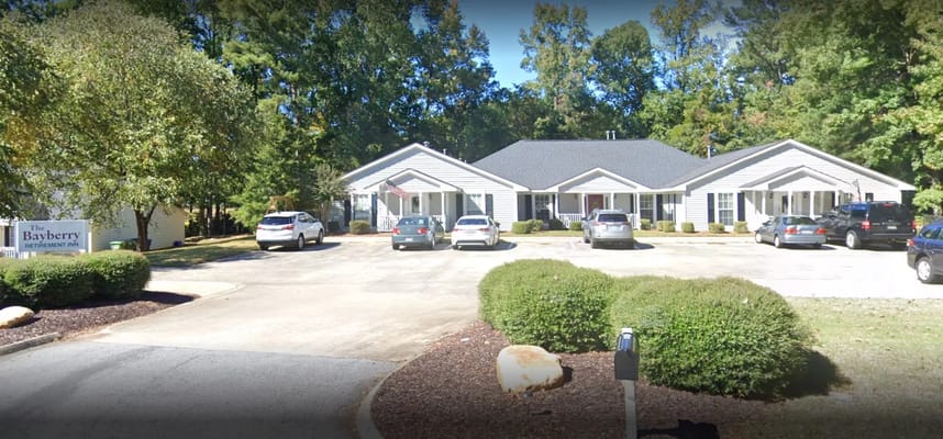 Exterior view of The Bayberry assisted living facility