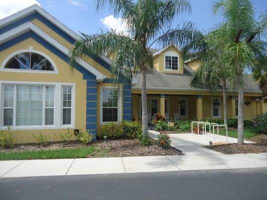 Exterior view of Belvedere Commons building with landscaping