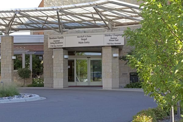 Entrance of Bentson Family Assisted Living Residence