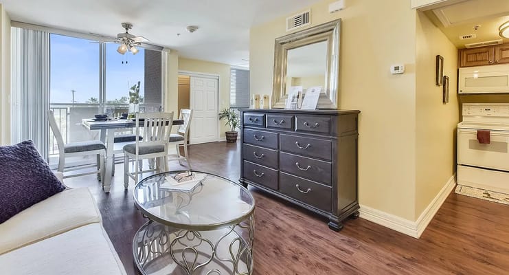Stylish interior view of a cozy living space