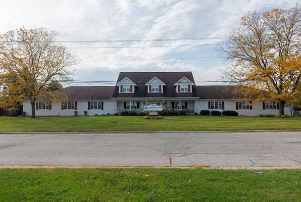 Front view of Carrington Assisted Living facility in Green Bay, WI