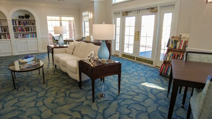 Cozy common area with comfortable seating