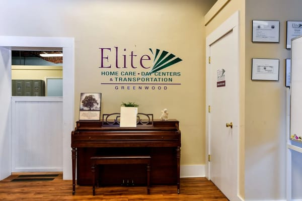 Interior view of Elite Home Care and Day Center