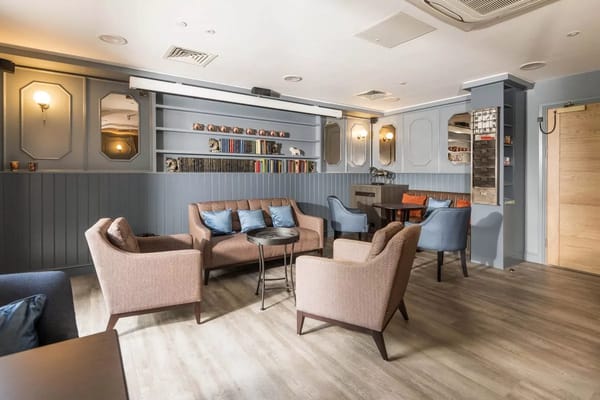 Cozy common area with comfortable seating