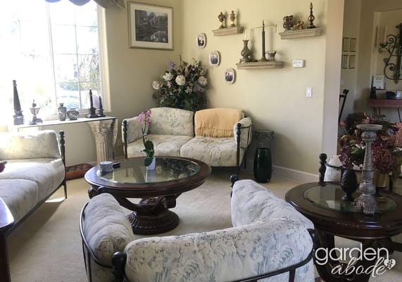 Cozy common area with comfortable seating and decor