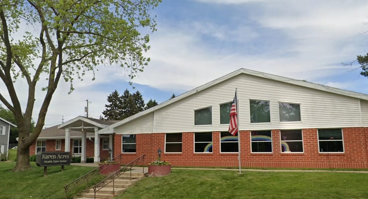 Exterior view of Karen Acres Health Care Center building