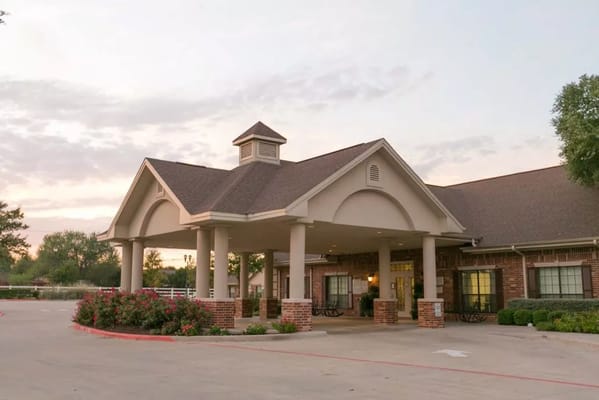 Exterior view of Legend Oaks Rehabilitation and Healthcare