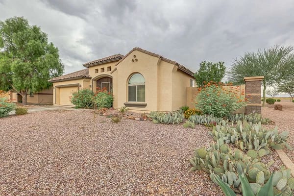 Exterior view of Lords Way Assisted Living with landscaped garden