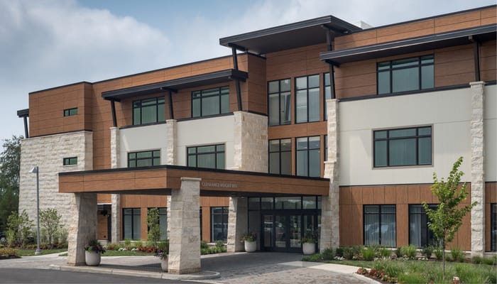 Exterior view of Maplewood at Princeton facility