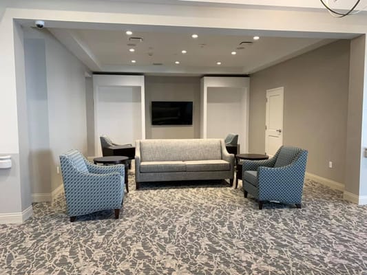 Interior common area with seating