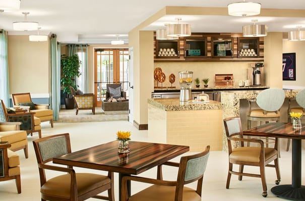 Interior common area with seating and decor