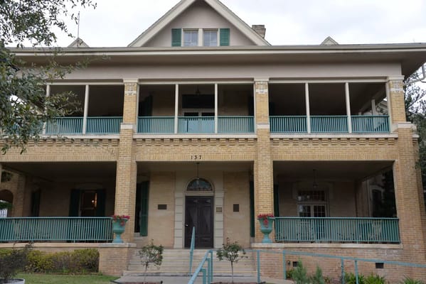 Facade of Morningside Ministries at The Chandler Estate featuring a porch