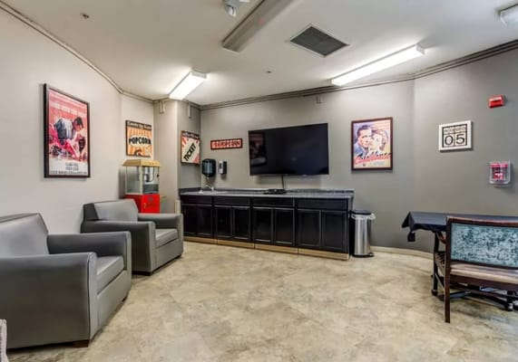 Interior common area with seating and decor