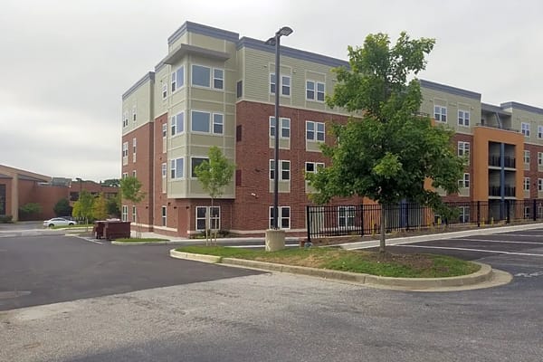 Exterior of New Shiloh Village Senior Living facility
