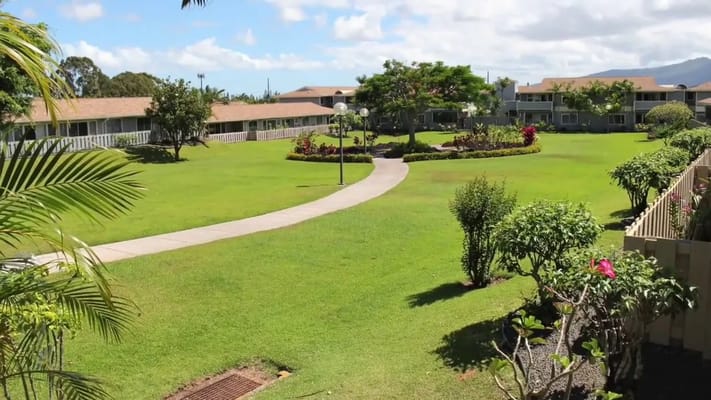 Beautifully landscaped gardens and walking paths