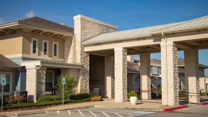 Exterior view of Orchard Park of Victory Lakes facility