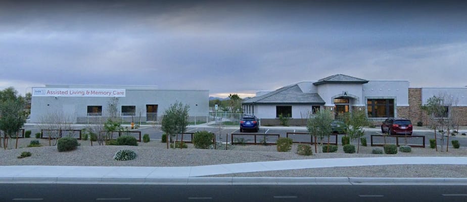 Exterior view of the Assisted Living & Memory Care facility