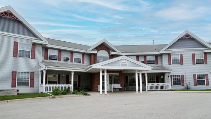 Exterior view of Pine Haven Nursing Home