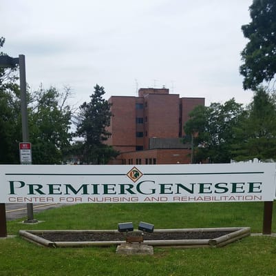 Exterior view of Premier Genesee Center for Nursing and Rehabilitation