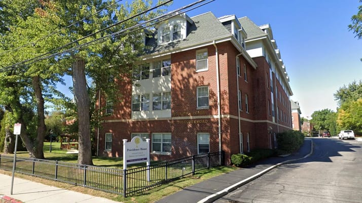 Exterior view of Providence House Assisted Living building