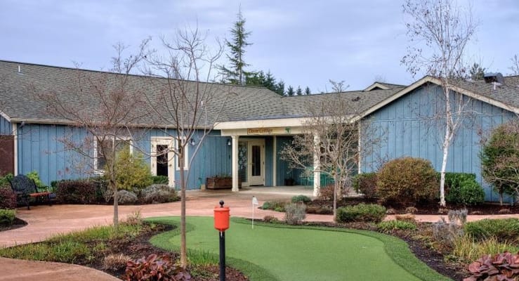 Exterior view of Quail Crest Memory Care facility