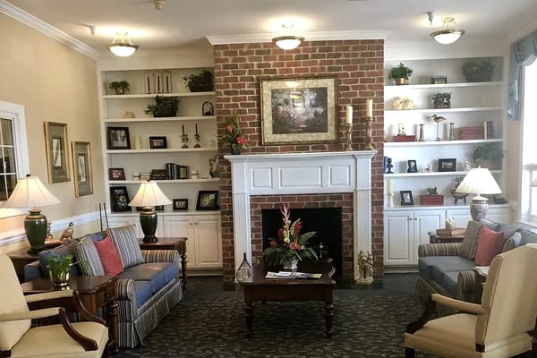 Cozy common area with comfortable seating and decor