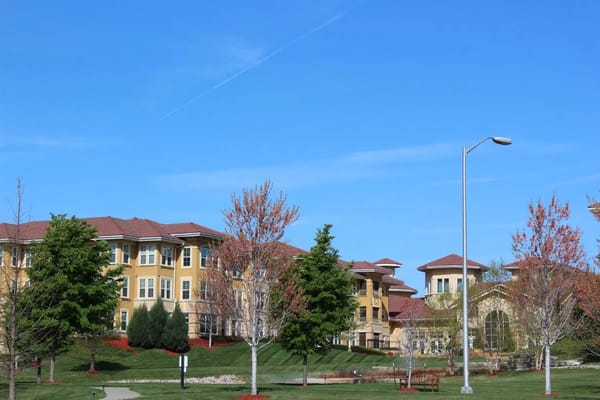 Exterior view of the Santa Marta facility with landscaped grounds