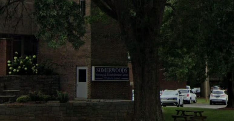 Exterior view of Somerwoods Nursing and Rehabilitation Center