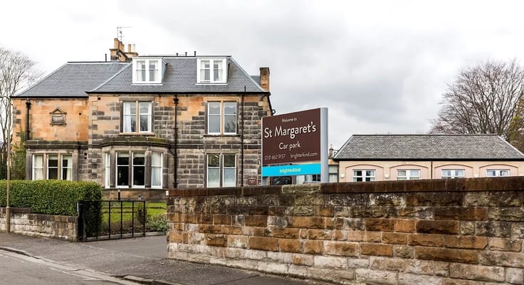 Exterior view of St Margaret's Care Home