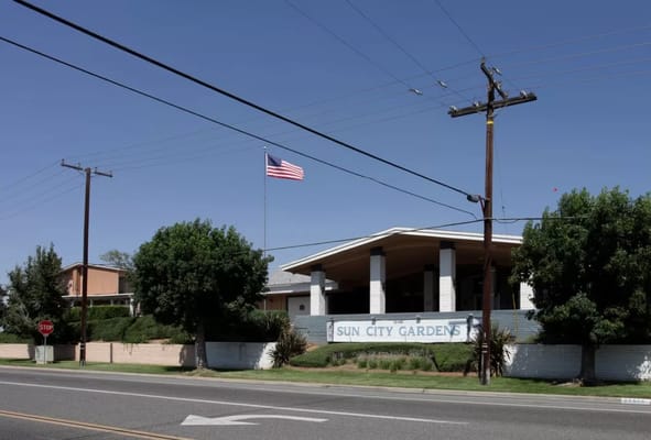 Exterior view of Sun City Gardens facility