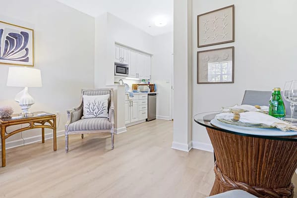 Bright and inviting living room with modern decor in Tequesta Terrace