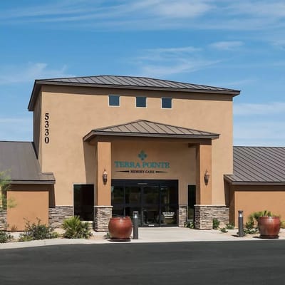 Front view of Terra Pointe Memory Care facility