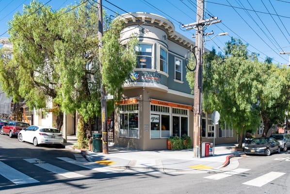 Exterior view of The Village at Hayes Valley building