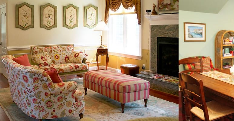 Cozy common area with comfortable seating and decor