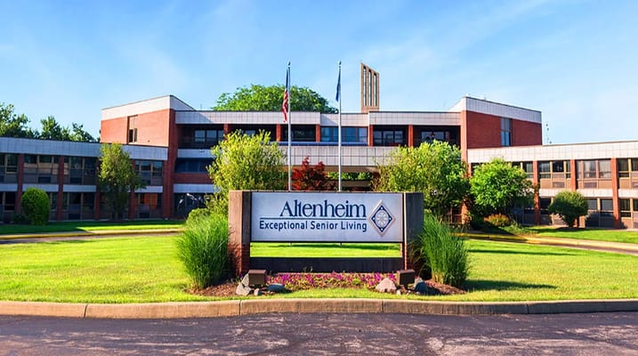 Exterior view of Altenheim senior living facility